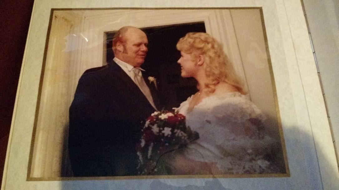 October 20, 1984 - Dad and I before the wedding
